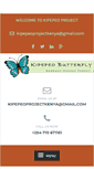 Mobile Screenshot of kipepeo.org
